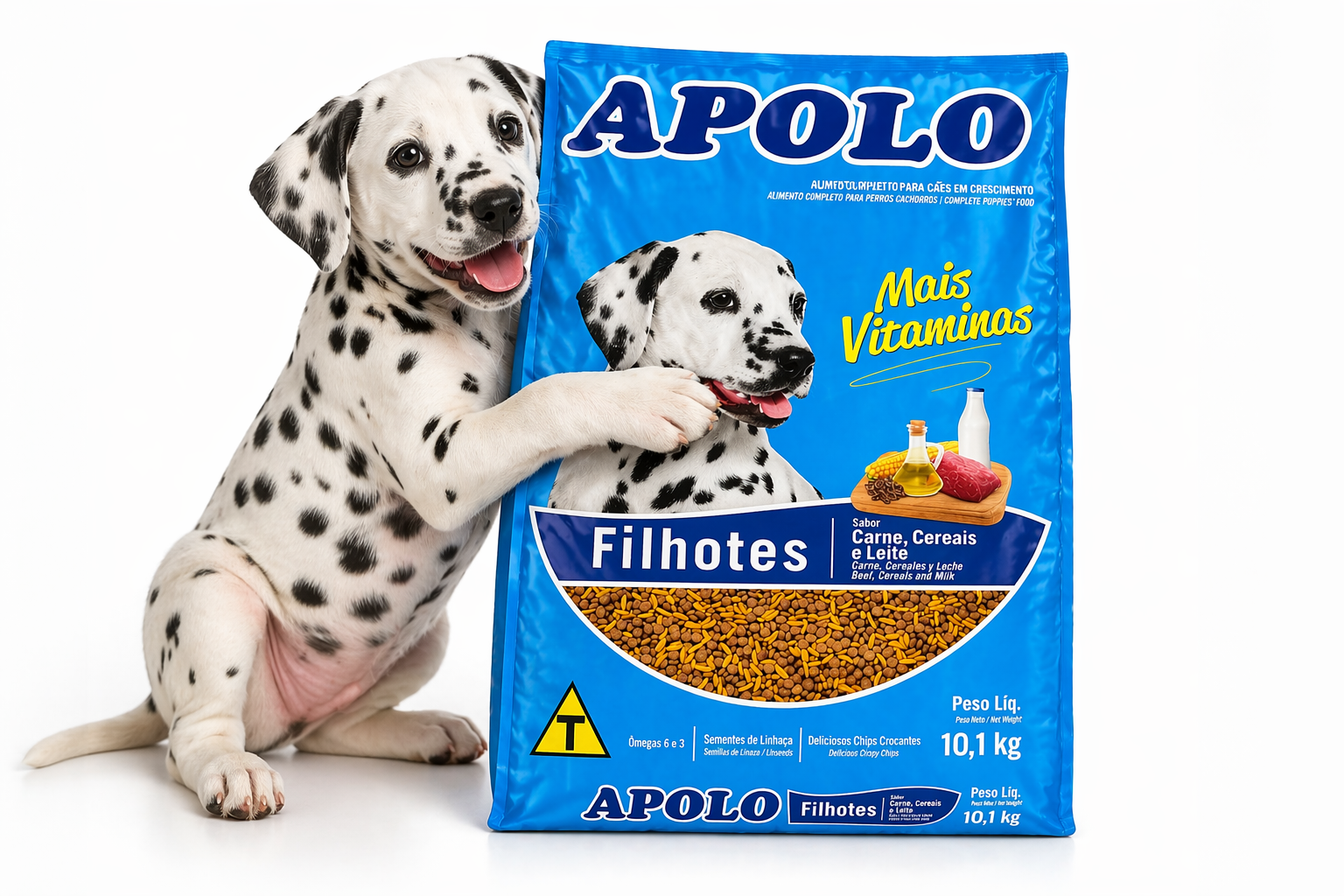 Apolo Filhotes (Carne, Cereais e Leite) 10,1kg