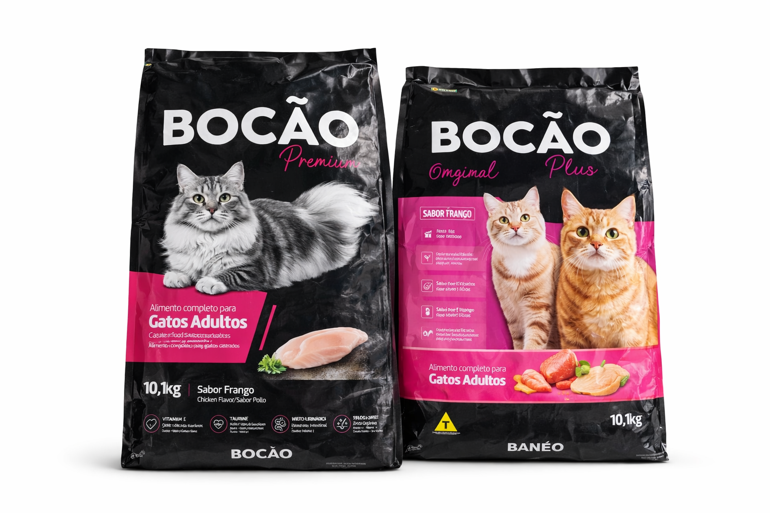 Bocão Premium Gatos Adultos/Castrados 10,1kg
