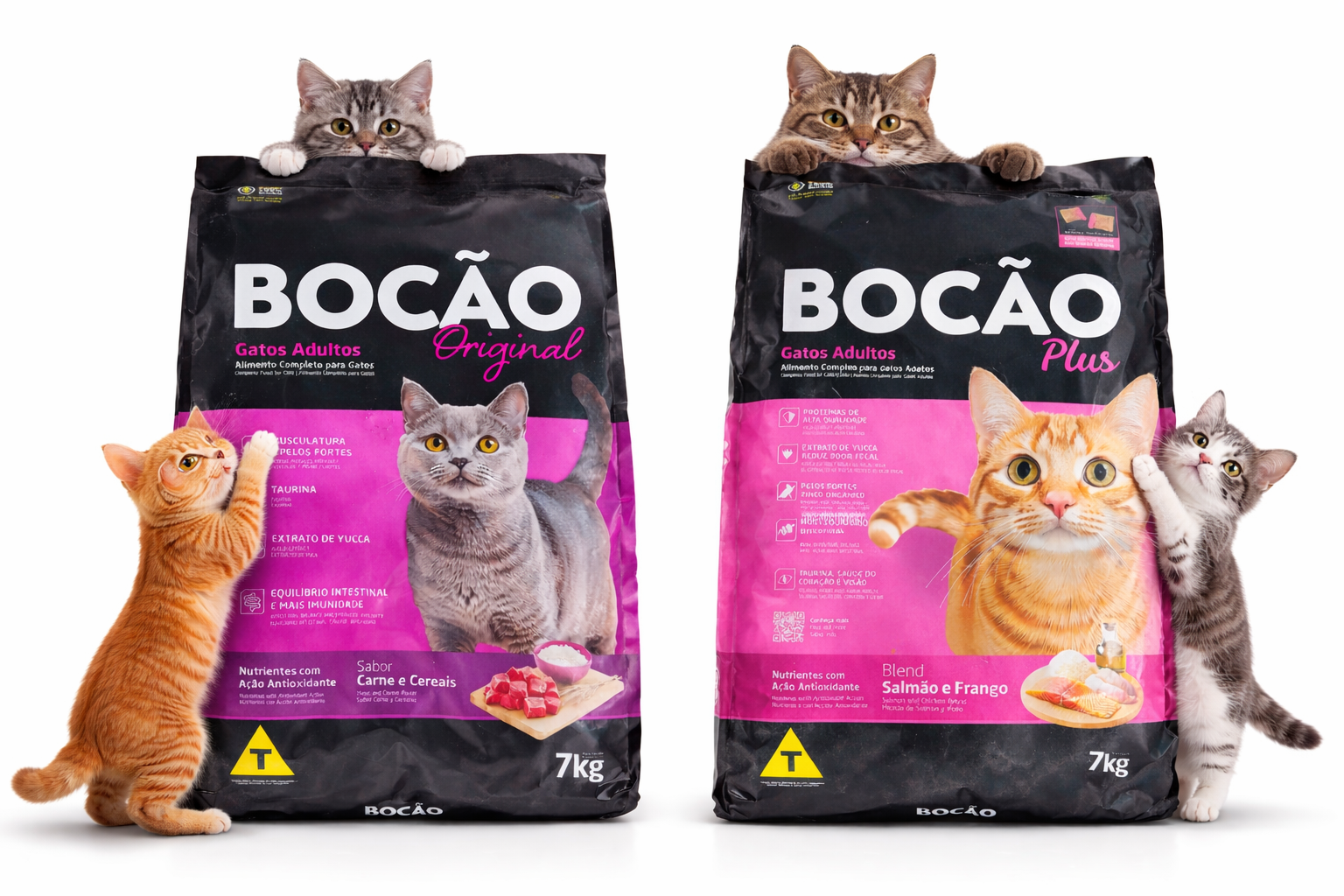 Bocão Original Gatos de 7 kg