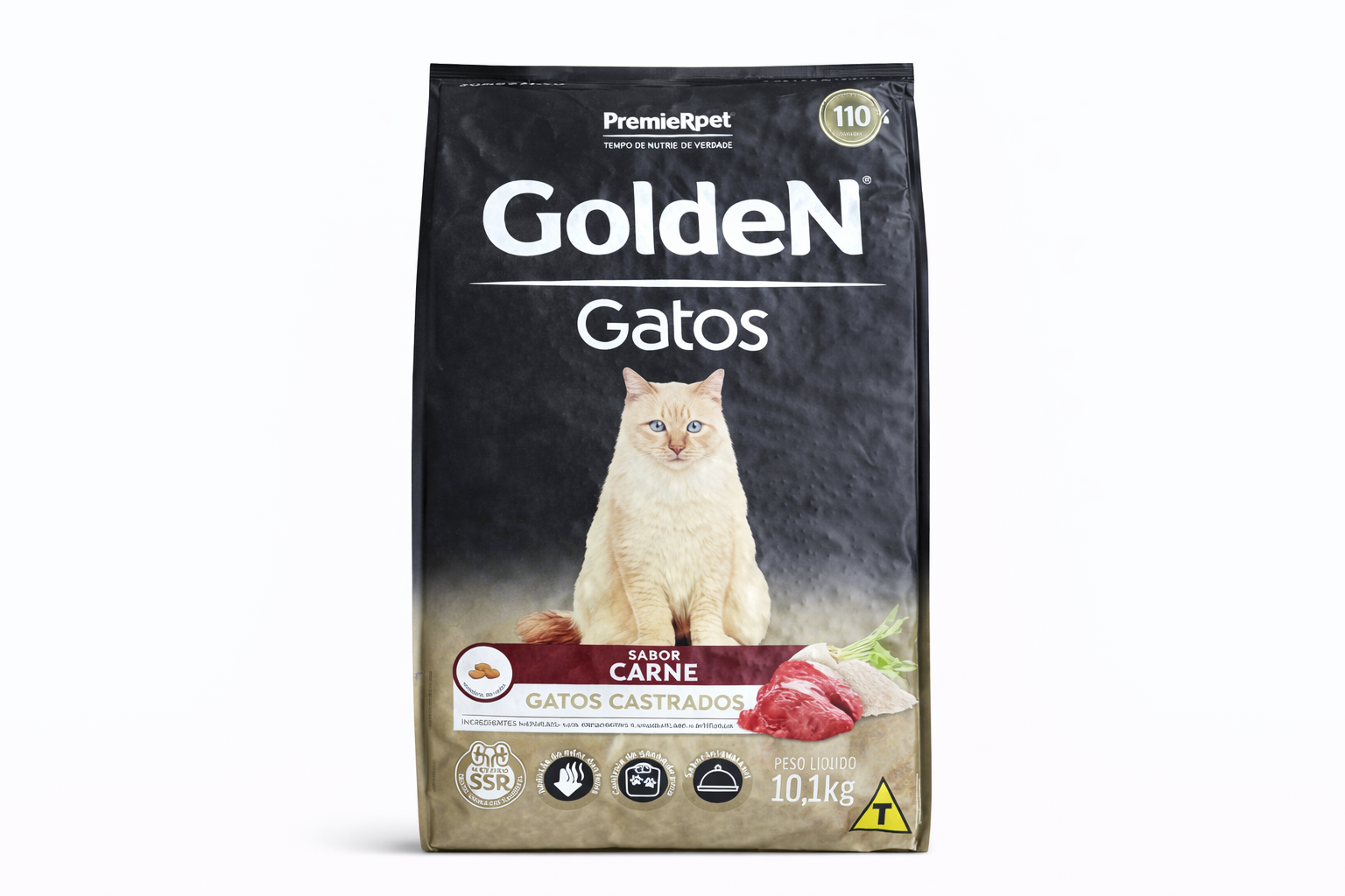 GoldeN Gatos 10,1kg Gatos Adultos/Castrados