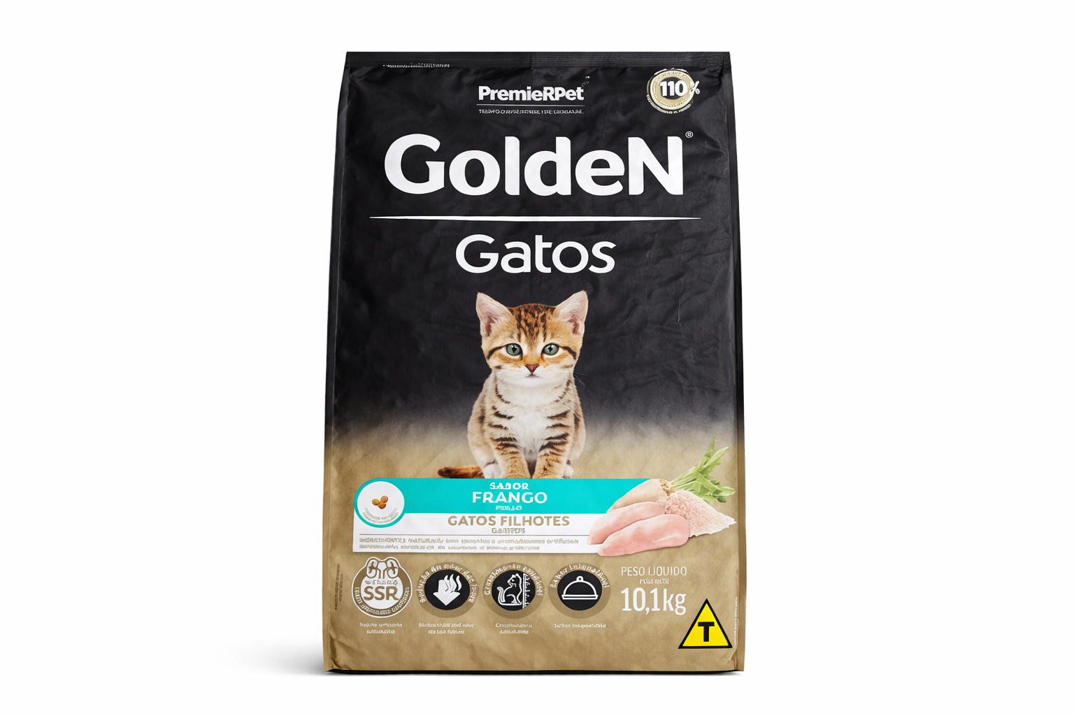 GoldeN Gatos 10,1kg Filhotes 