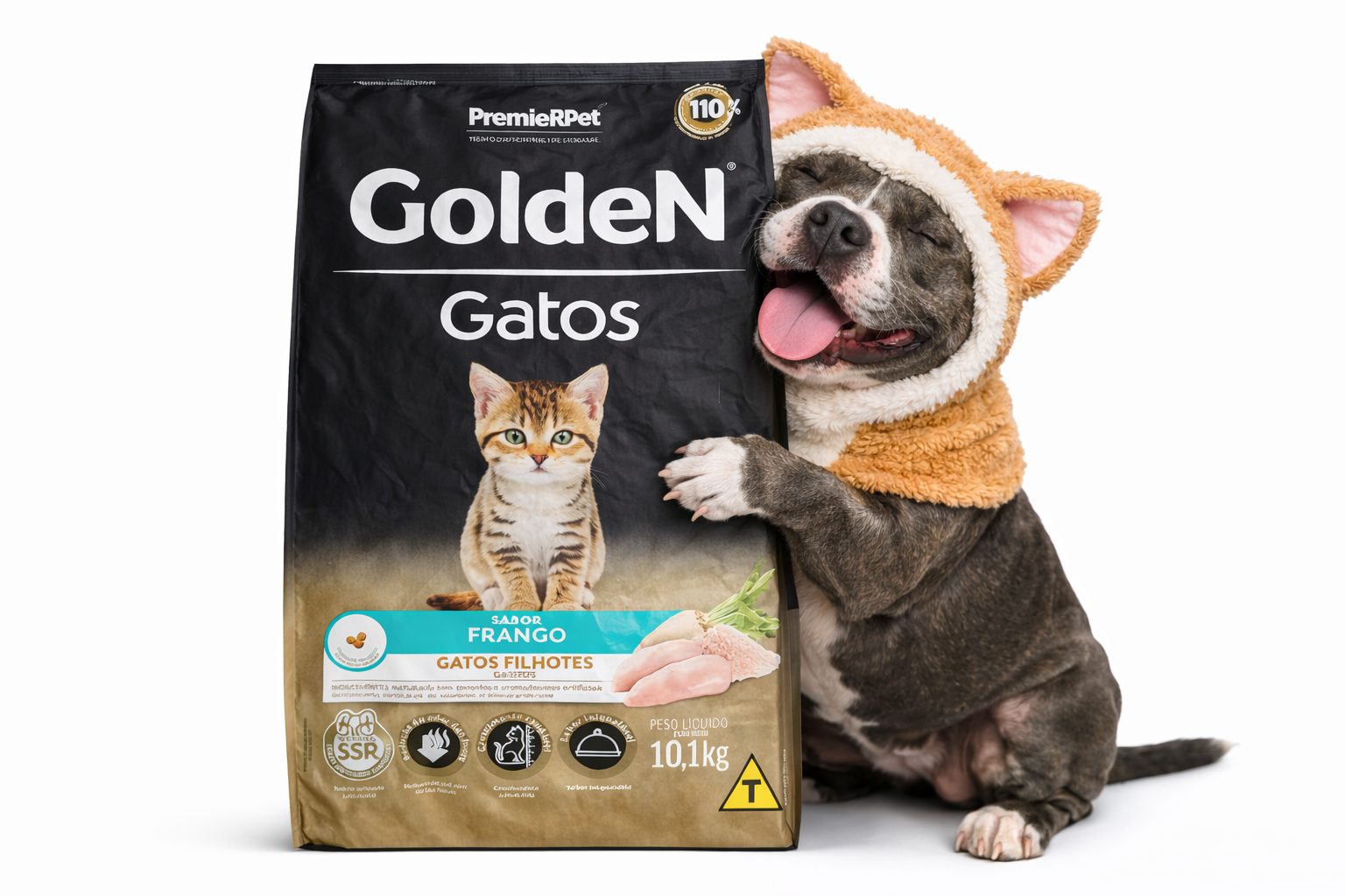 GoldeN Gatos 10,1kg Filhotes 